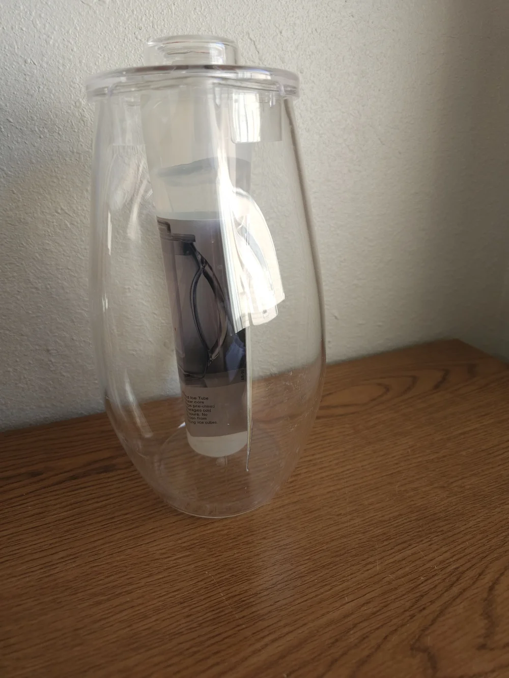 Prodyne Pitcher On Ice 2.5 Quarts Crystal Clear Acrylic Pitcher NEW Out Of Box